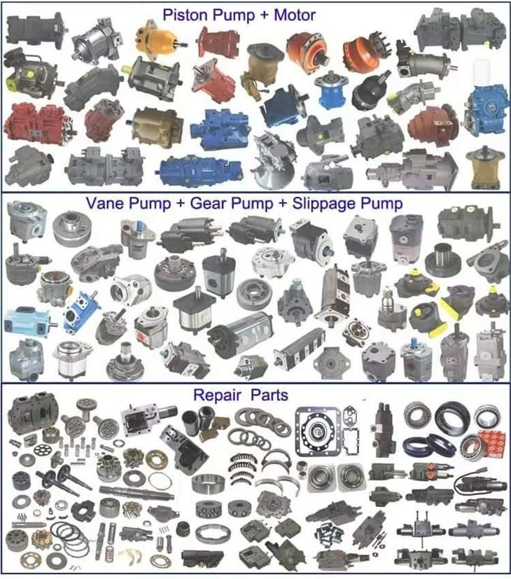 Replace Rexroth A4vso40, A4vso71, A4vso125, A4vso180, A4vso250, A4vso355, A4vso500 Piston Pump